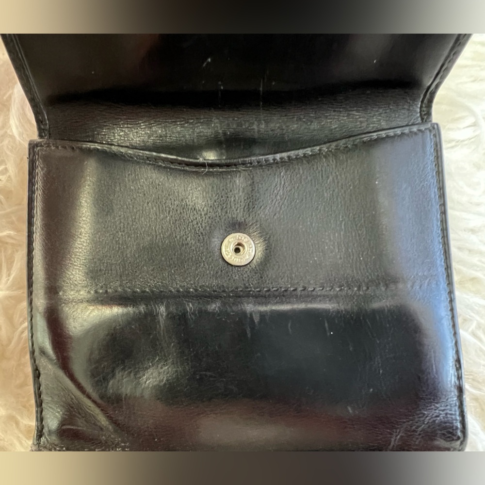 Gucci Black Leather Wallet with Silver Hardware - Picture 9 of 10